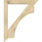 Ekena Millwork Westlake Traditional Rough Sawn Bracket w/ Offset Brace, Douglas Fir, 6"W x 36"D x 44"H BKT0604X36X44WTL01RDF - alternate 4
